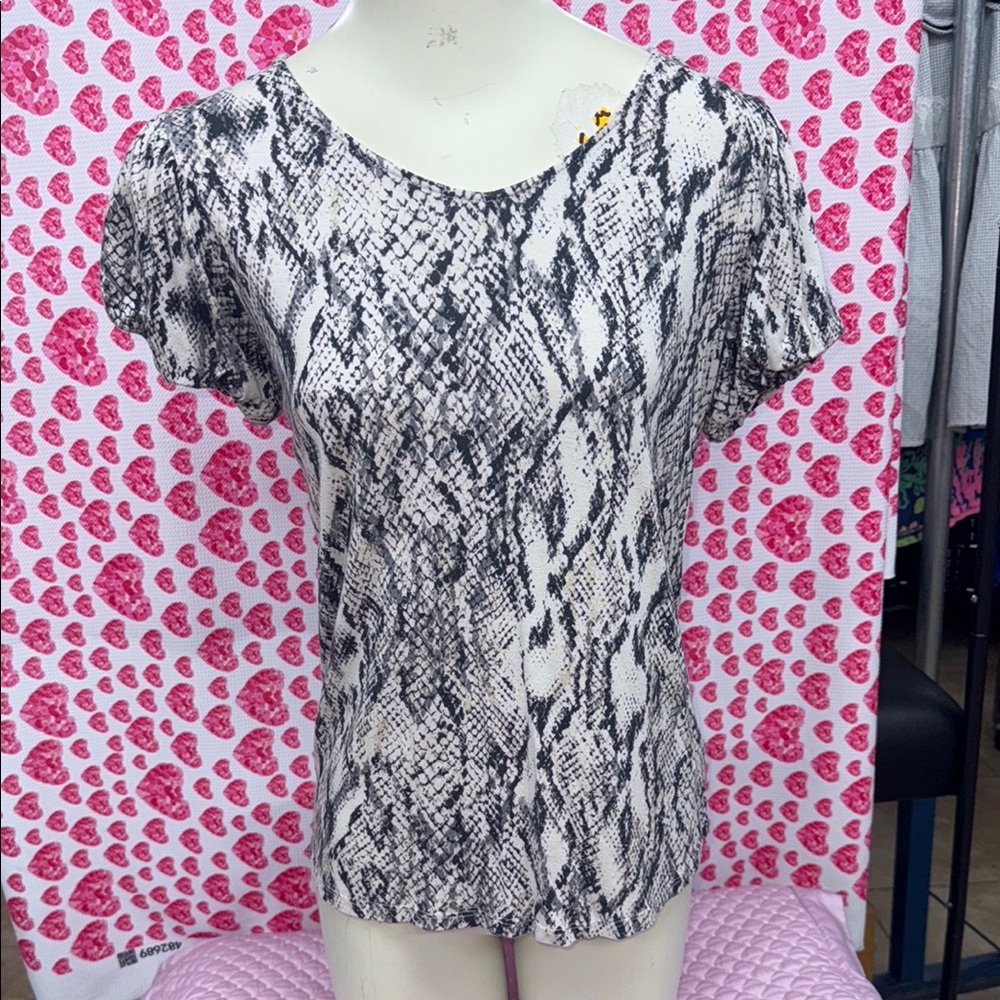 Women's Snake Print Top